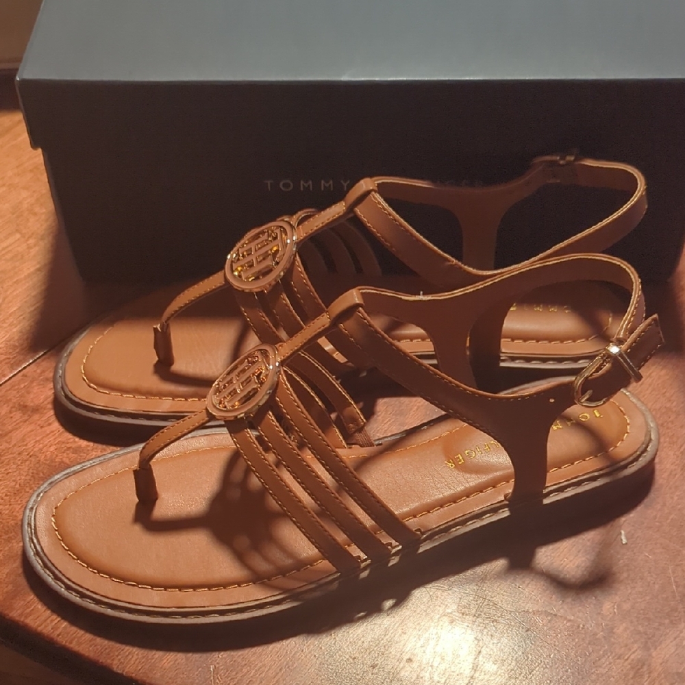 Tommy Hilfiger Women's Brown Sandals